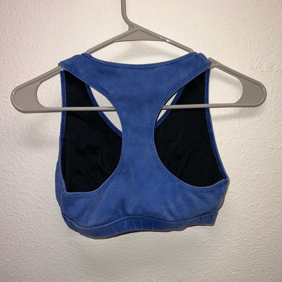 Free People- Good Karma Cutout Bra- Size Small- Blue - Picture 2 of 5
